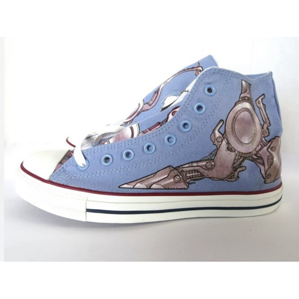 Converse All Star Nate N8 Van Dyke Robot Shoes Sz 8.5 Special Edition Taylor Hi.